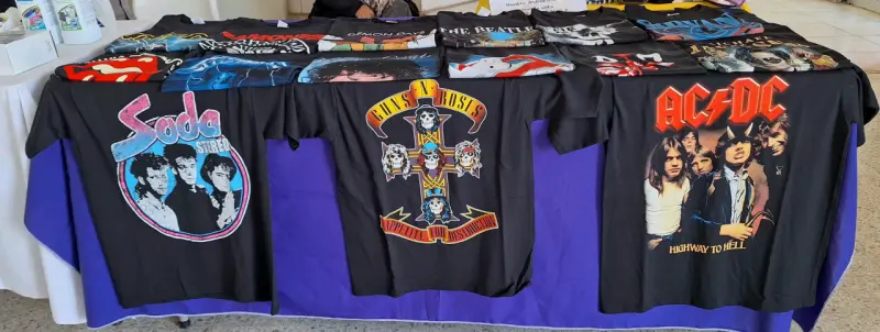 Poleras de bandas de rock clásicas - 1