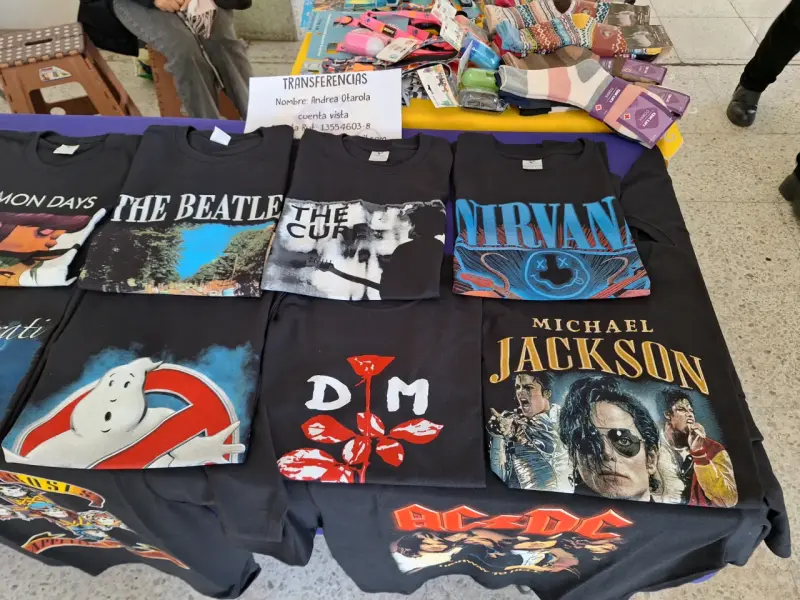 Poleras de bandas de rock clásicas - 2