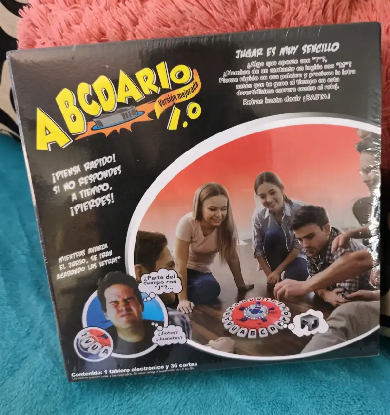 Juego de mesa ABCdario versión mejorada - 2