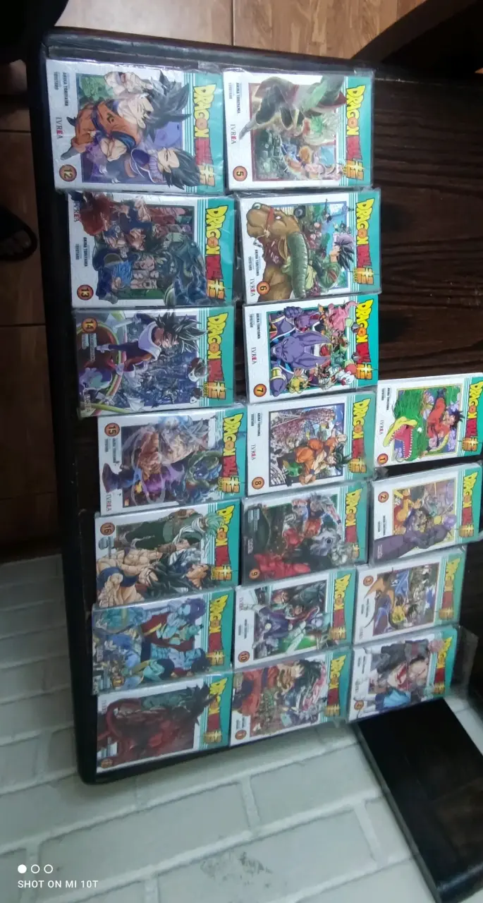 Colección de mangas Dragon Ball Super Volumen 1 - 4