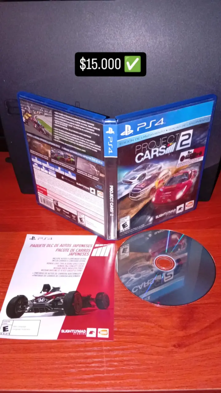 Juego PS4 Project Cars 2 con DLC