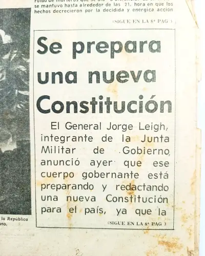 El Mercurio, 15 de septiembre 1973. - miniatura 2