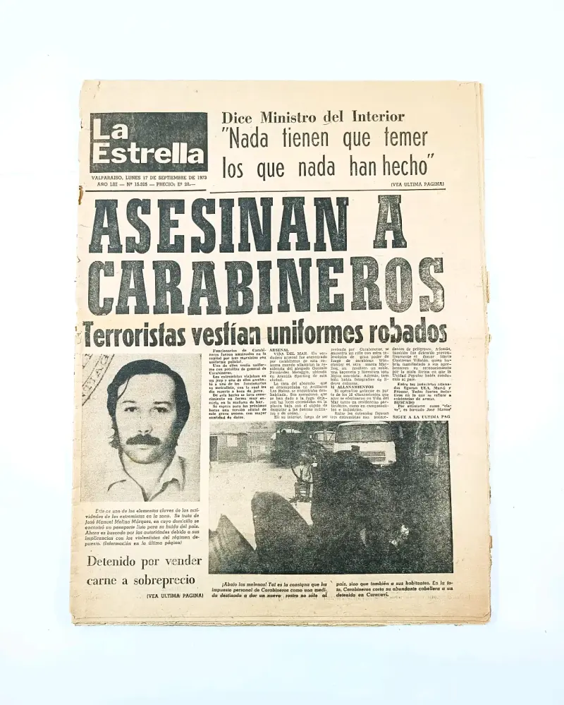 La Estrella de Valparaíso, 17 de septiembre 1973. - 1
