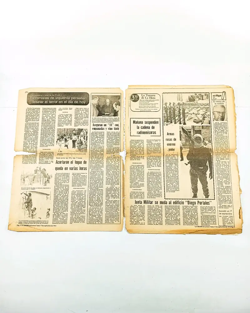 3ra de la hora (La Tercera), 17 de septiembre 1973 - 2