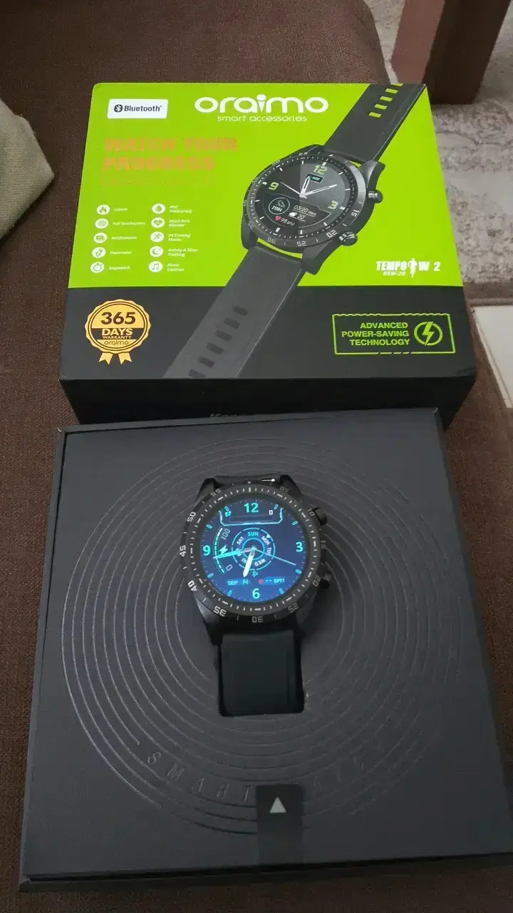 Smartwatch Oraimo Tempo W2 con Bluetooth - 2