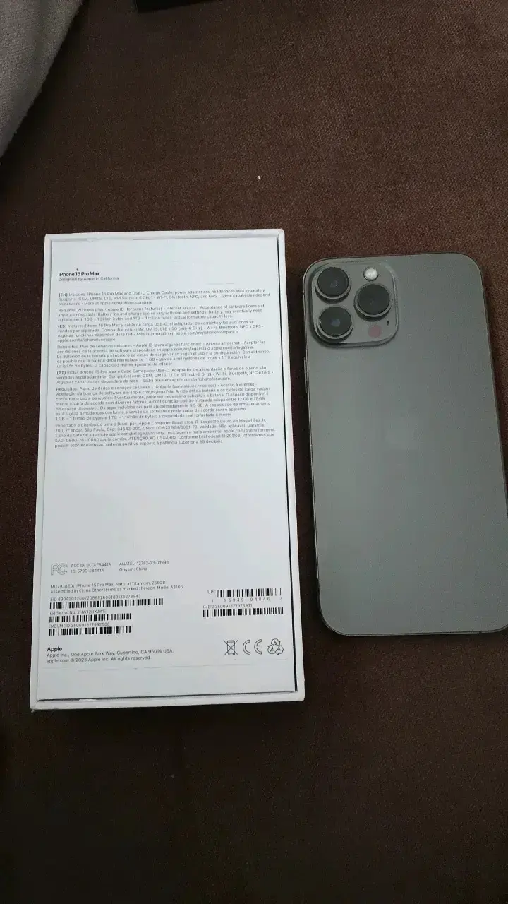 iPhone 15 Pro Max 256GB Gris PARA REPUESTO - 3