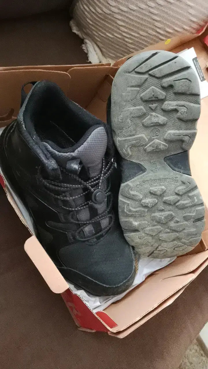Botas de senderismo negras para niño 37 PANAMA JAC - 1