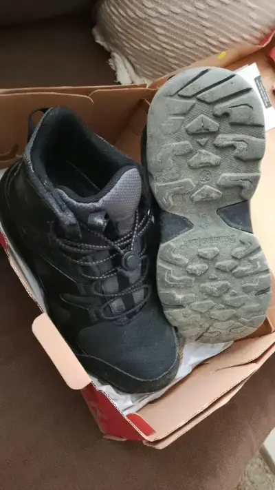 Botas de senderismo negras para niño 37 PANAMA JAC - miniatura 1