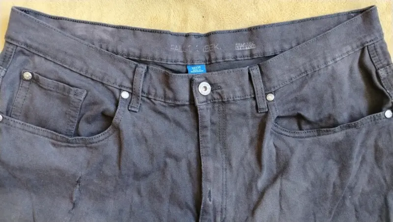 Jeans negros Falcon Bay talla 48 (38x30) - 1