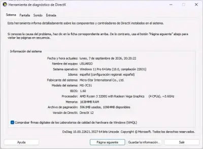 PC de Escritorio con AMD Ryzen 3 y Radeon Vega - miniatura 5