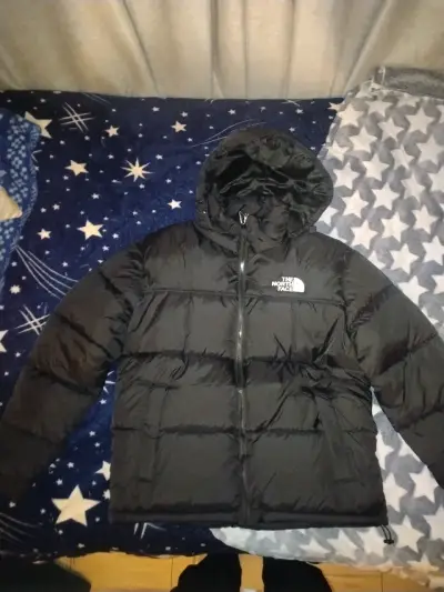 Chaqueta de plumas negra The North Face - miniatura 1