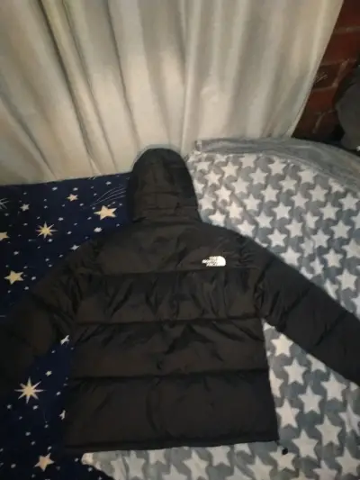 Chaqueta de plumas negra The North Face - miniatura 2