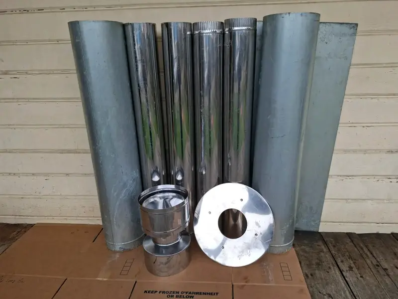 Kit de Tubos de Conbustion de Acero Inoxidable - 2