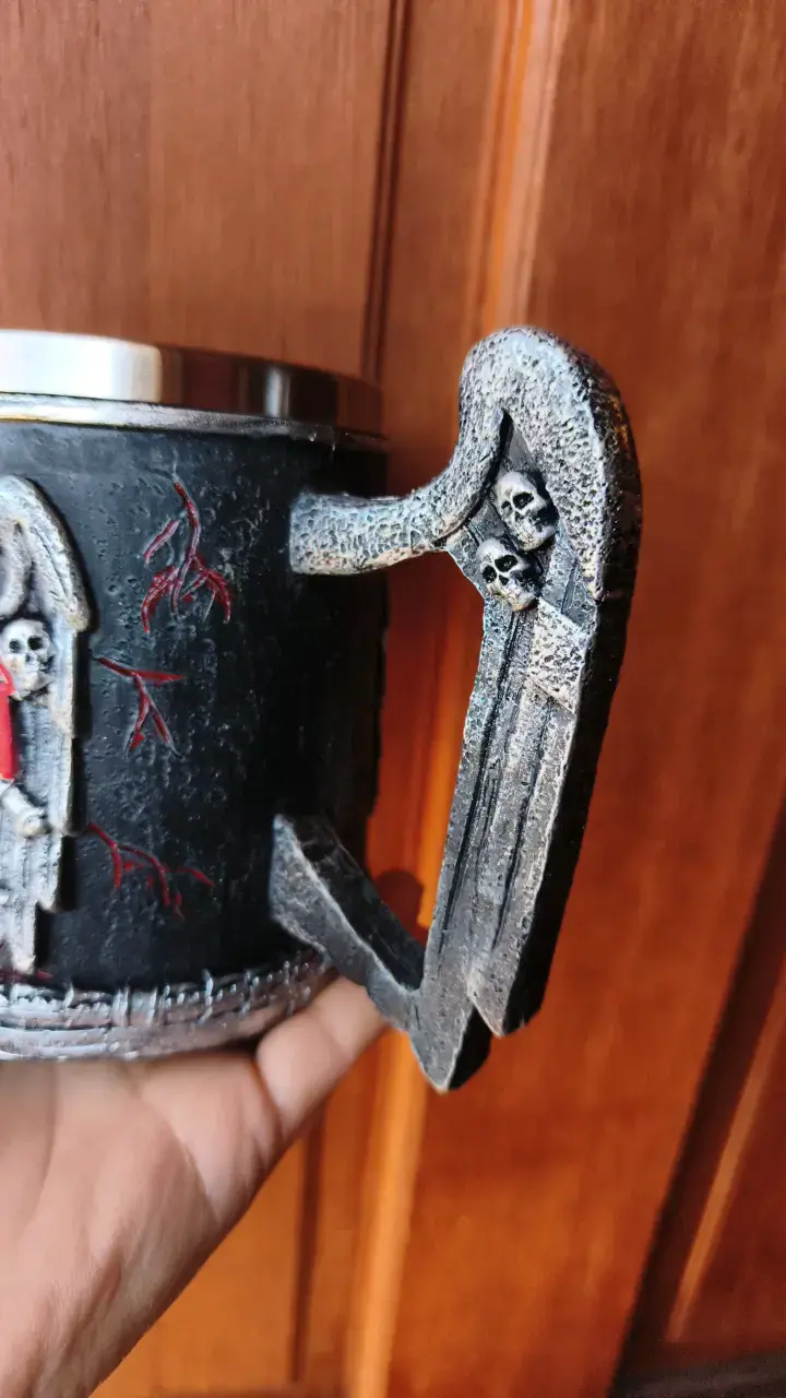 Taza decorativa Slayer con diseño gótico - 3