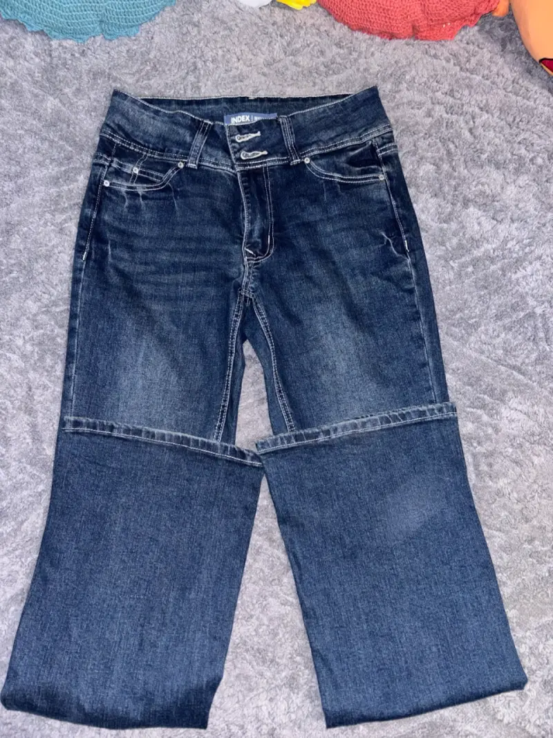 Jeans bootcut azul oscuro Index talla 36 - 1