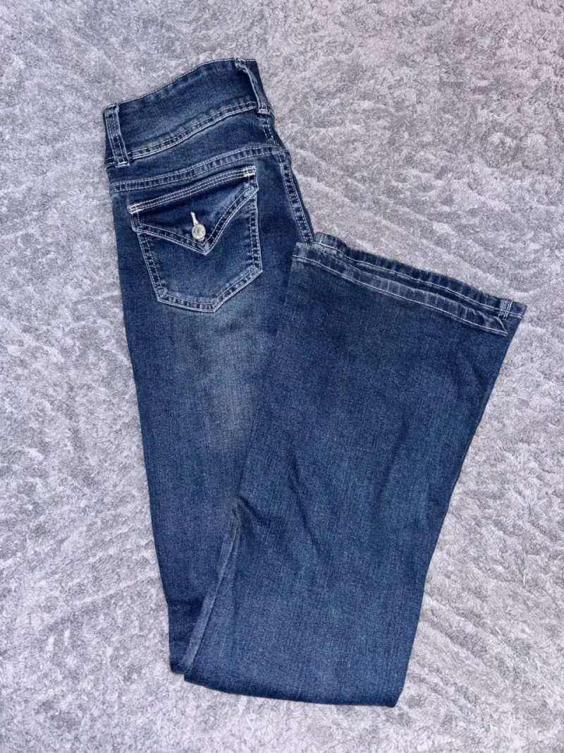 Jeans bootcut azul oscuro Index talla 36 - 2