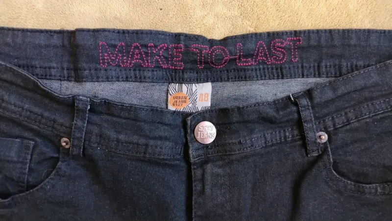 Jeans Urban ST27 Talla 48 negros - 1