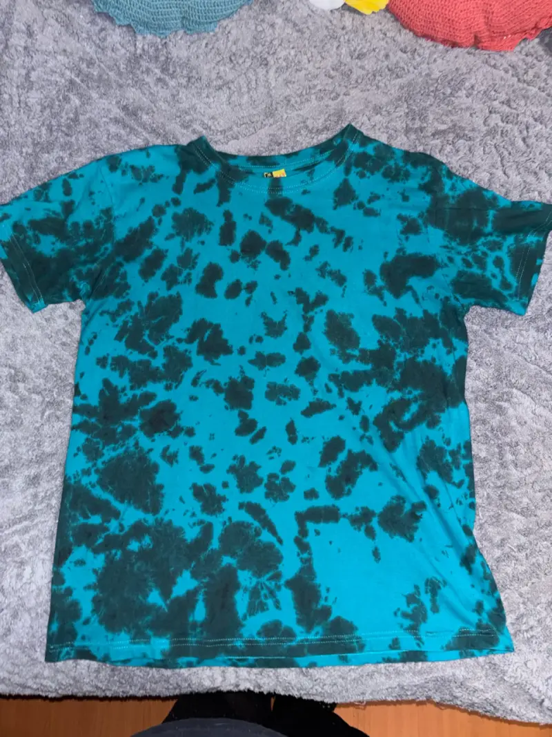 Polera tie-dye azul Sumey talla M - 1