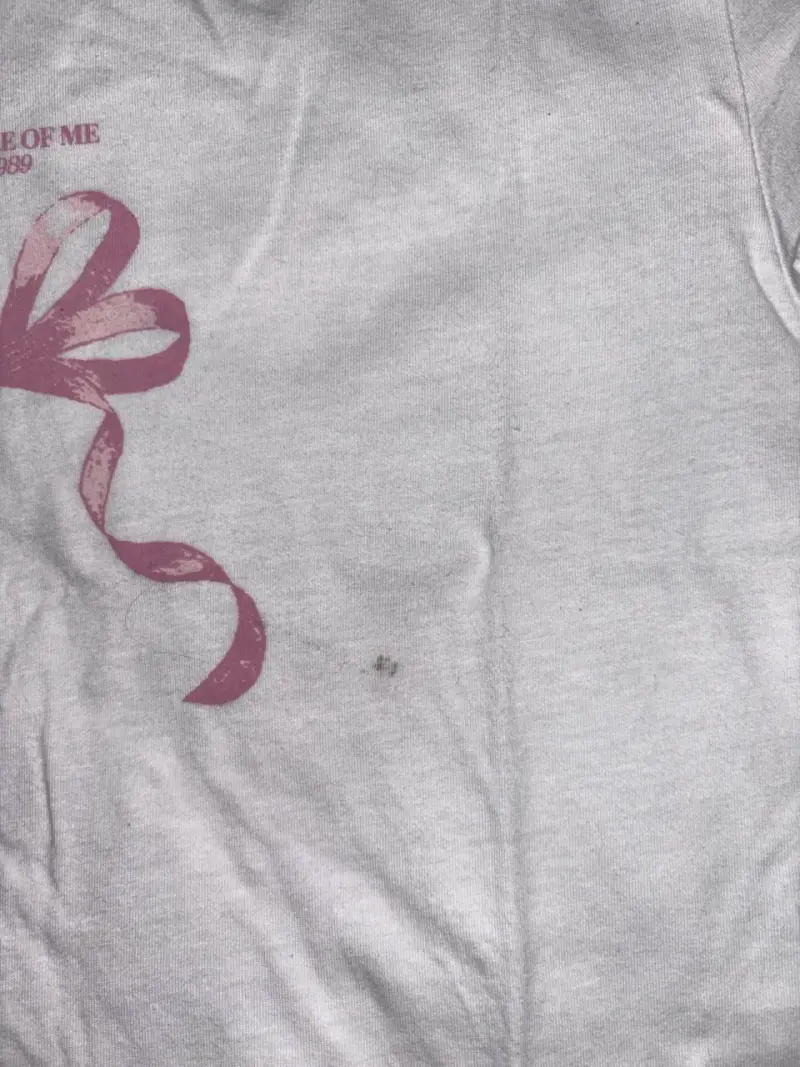 Polera Blanca H&M Divided con Estampado de Lazo - 2