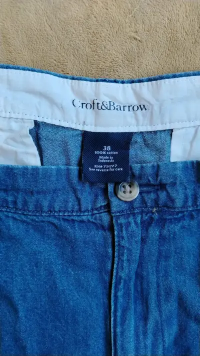 Shorts de mezclilla Croft & Barrow talla 48 - miniatura 1