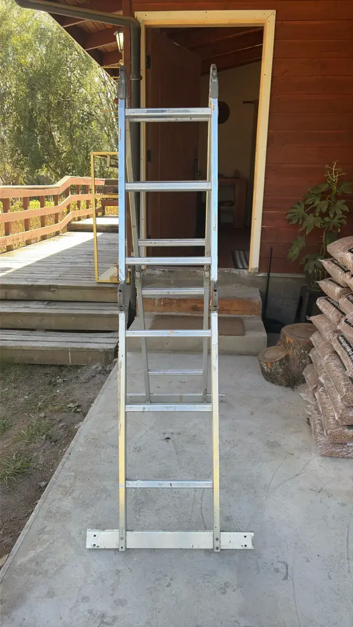 Escalera plegable de aluminio multifuncional - 3