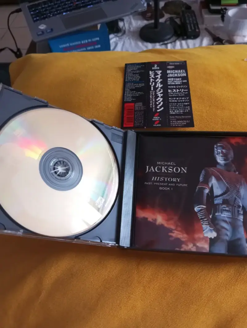 Michael Jackson HIStory 2CD Japón con OBI – Edició - 3