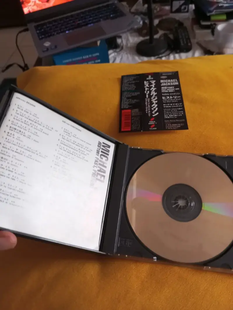 Michael Jackson HIStory 2CD Japón con OBI – Edició - 5