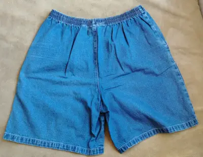 Shorts de mezclilla azul Cabin Creek - miniatura 4