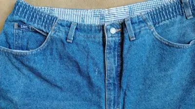 Shorts de mezclilla Lee talla 48 - miniatura 1