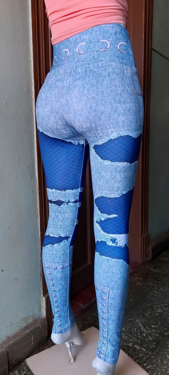 Calzas efecto leggins para mujer - 2