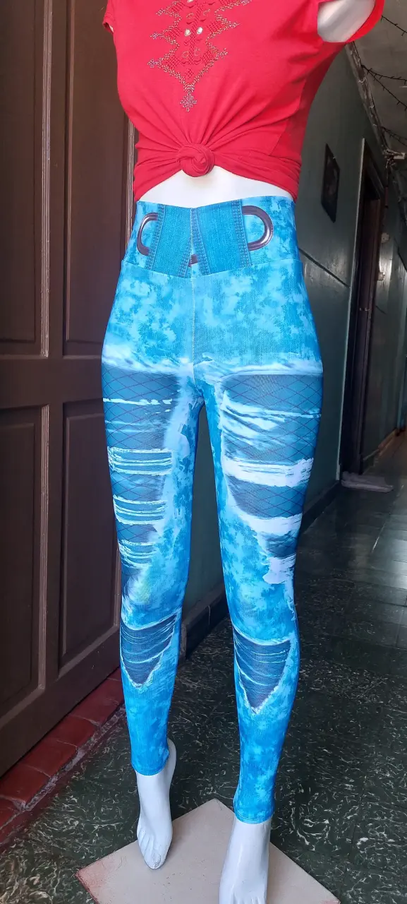 Calzas efecto leggins para mujer - 5