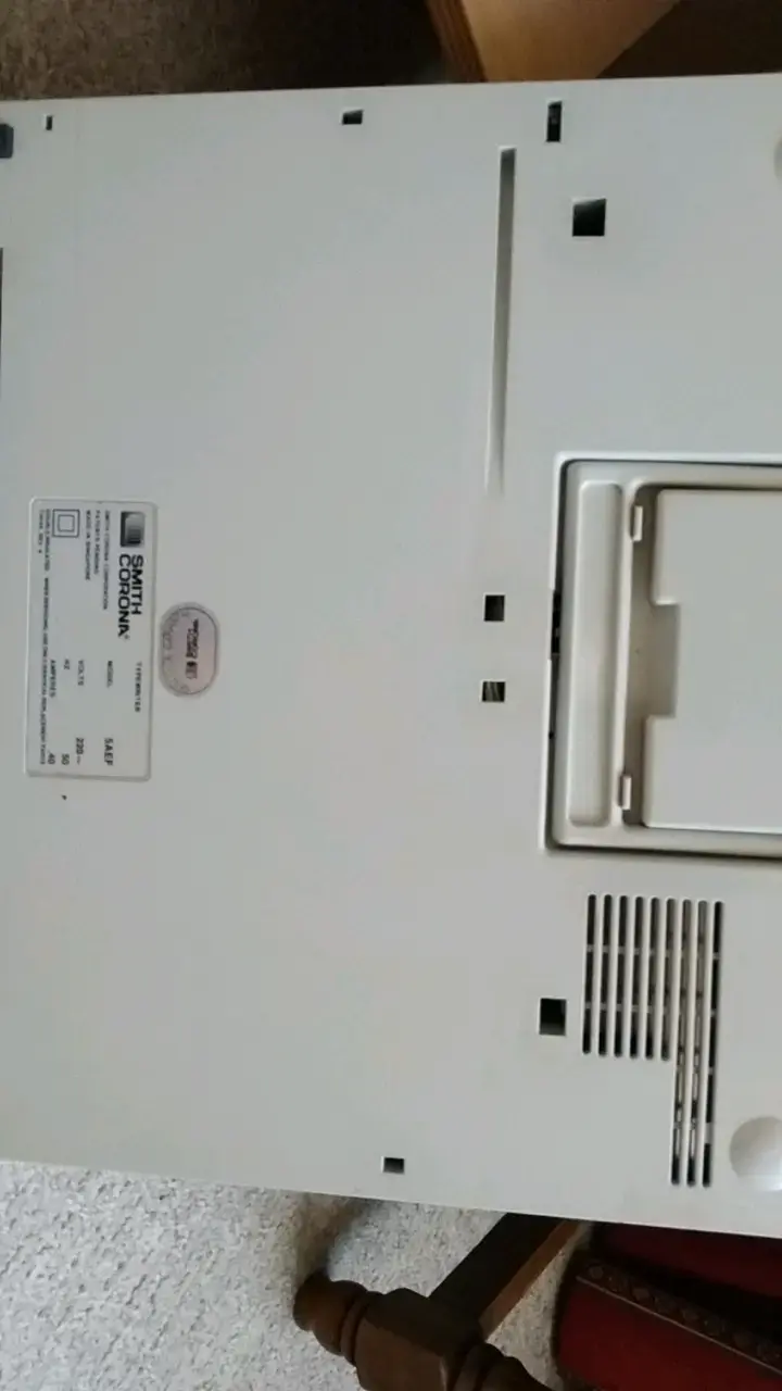 Máquina de escribir eléctrica Smith Corona XD 4600 - 5
