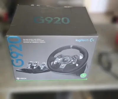 Volante de Carreras Logitech G920 para pc - miniatura 1