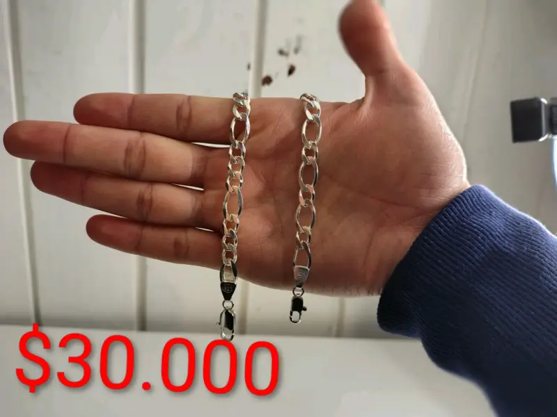 Pulsera de plata 925 para hombre - 1