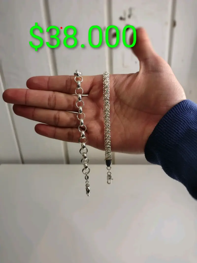 Pulsera de plata 925 para hombre - 2