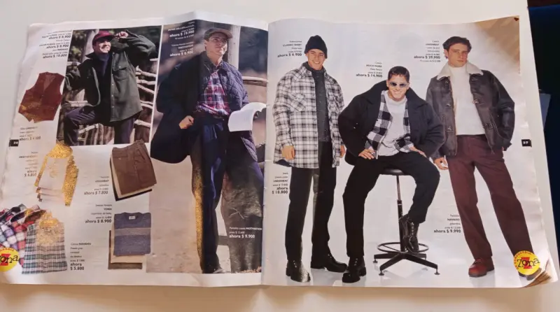 Catálogo de moda Almacenes Paris 1990s - 3