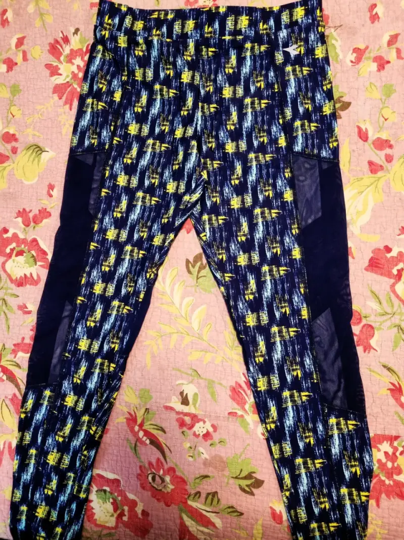 Leggings deportivos estampados multicolor - 1