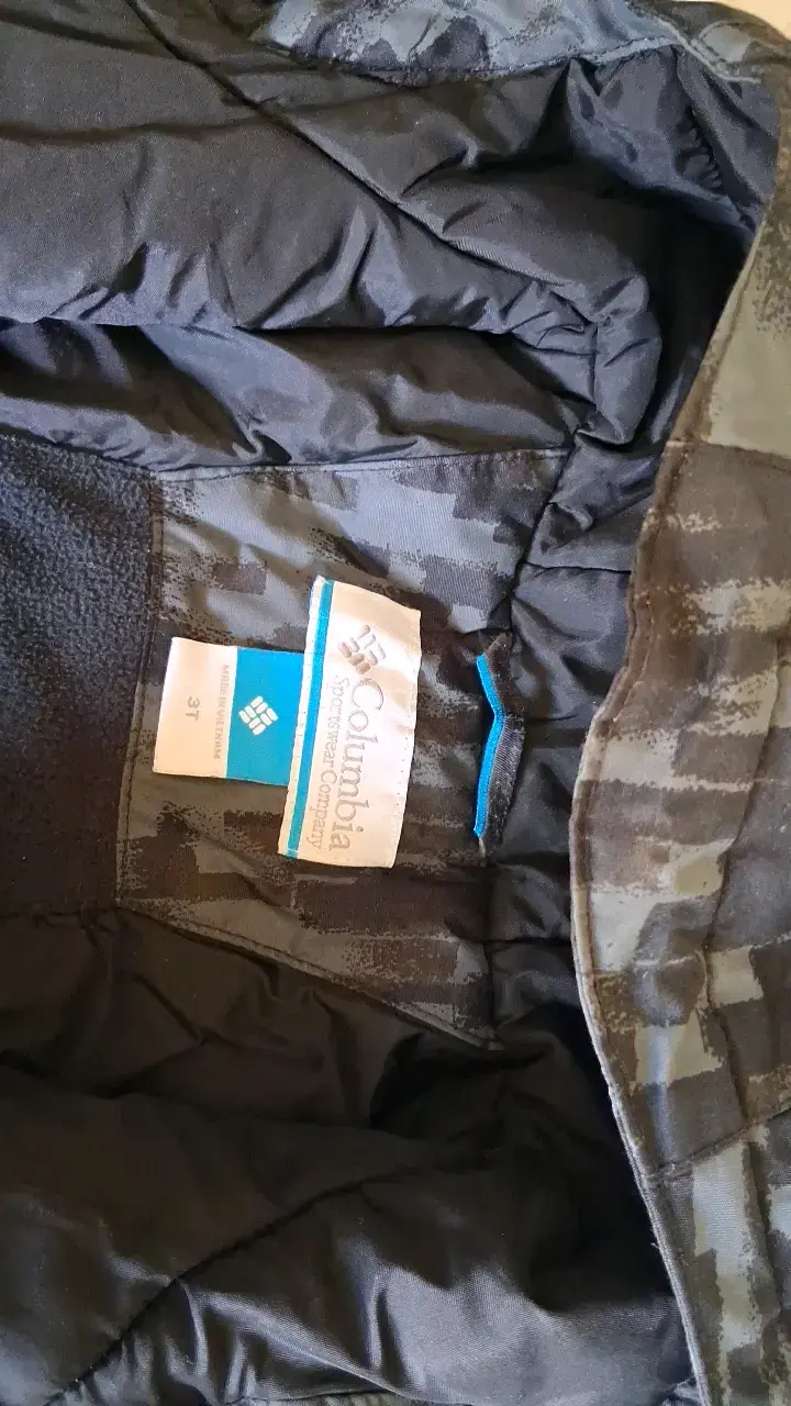 Chaqueta impermeable para niño Columbia camuflada - 2