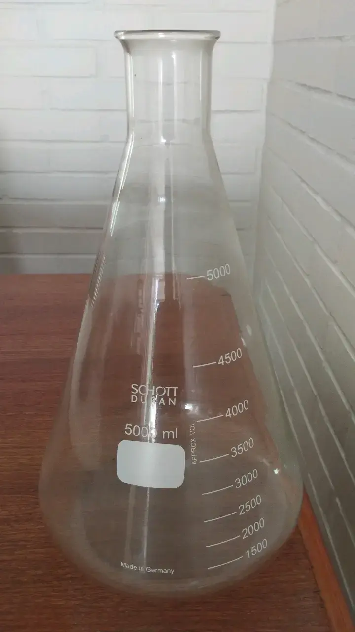 Matraz Erlenmeyer Schott Duran 5000 ml - 1
