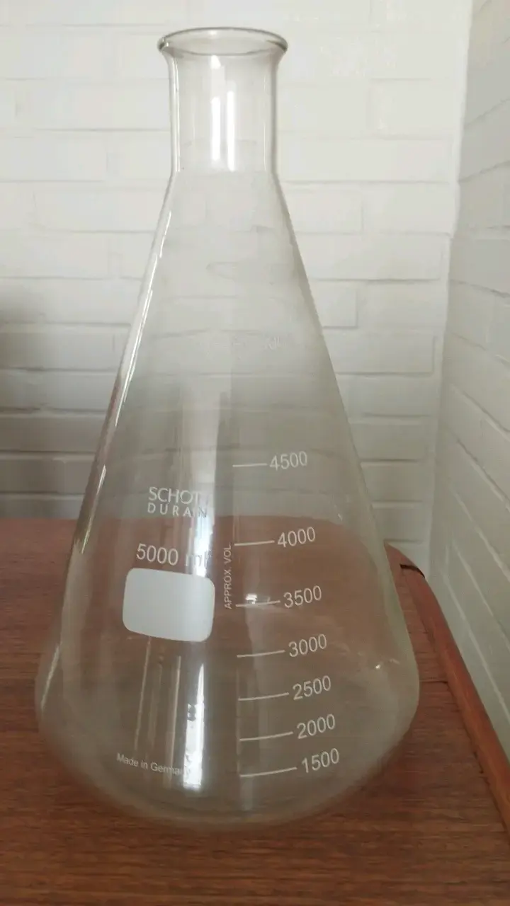 Matraz Erlenmeyer Schott Duran 5000 ml - 3