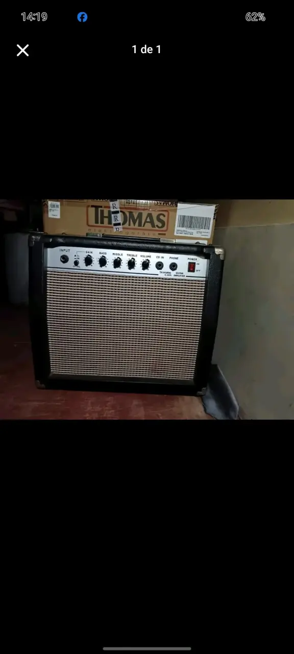 Amplificador de guitarra
