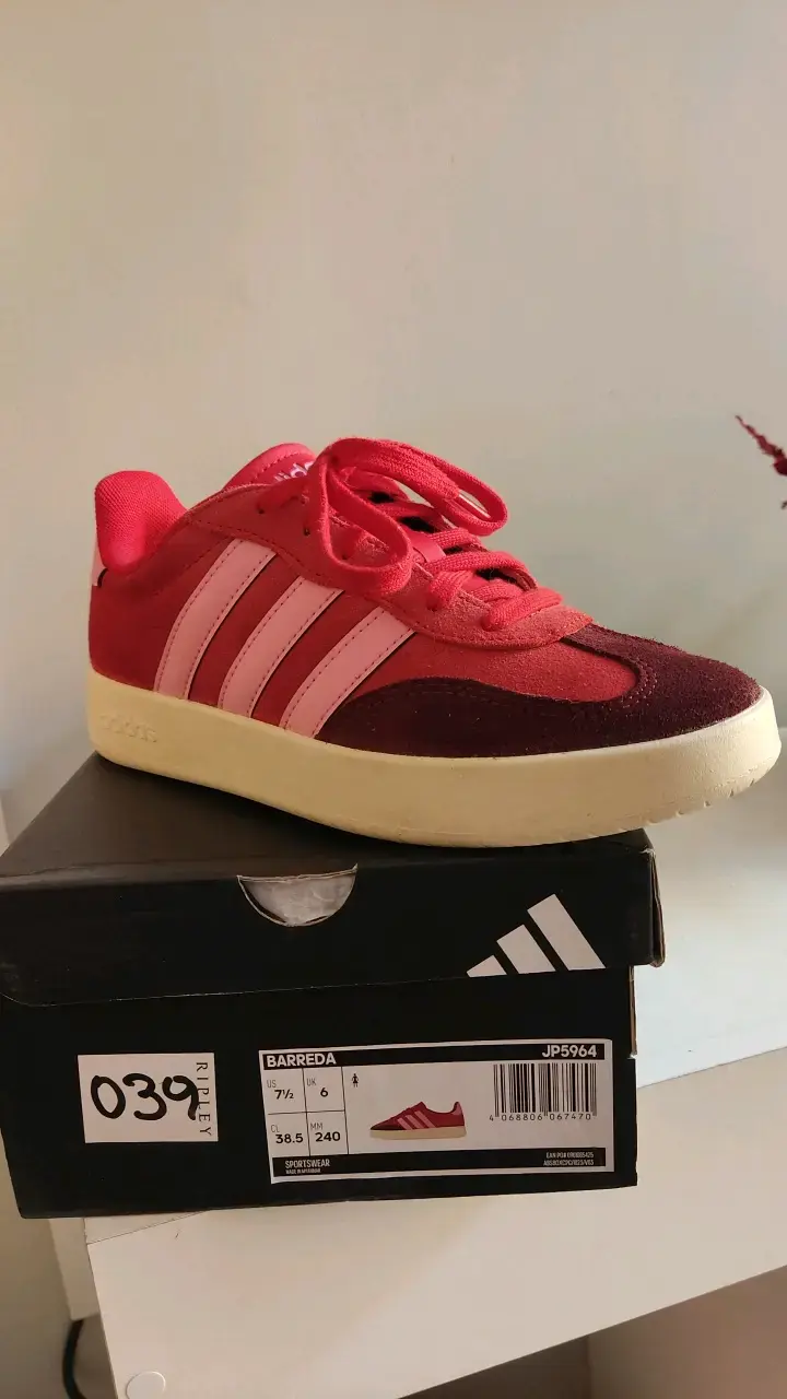 Zapatillas deportivas rojas Adidas Barreda - 1