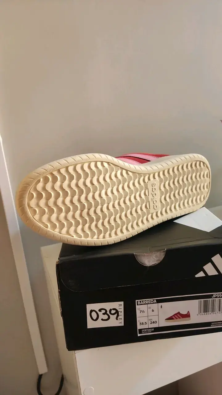 Zapatillas deportivas rojas Adidas Barreda - 2