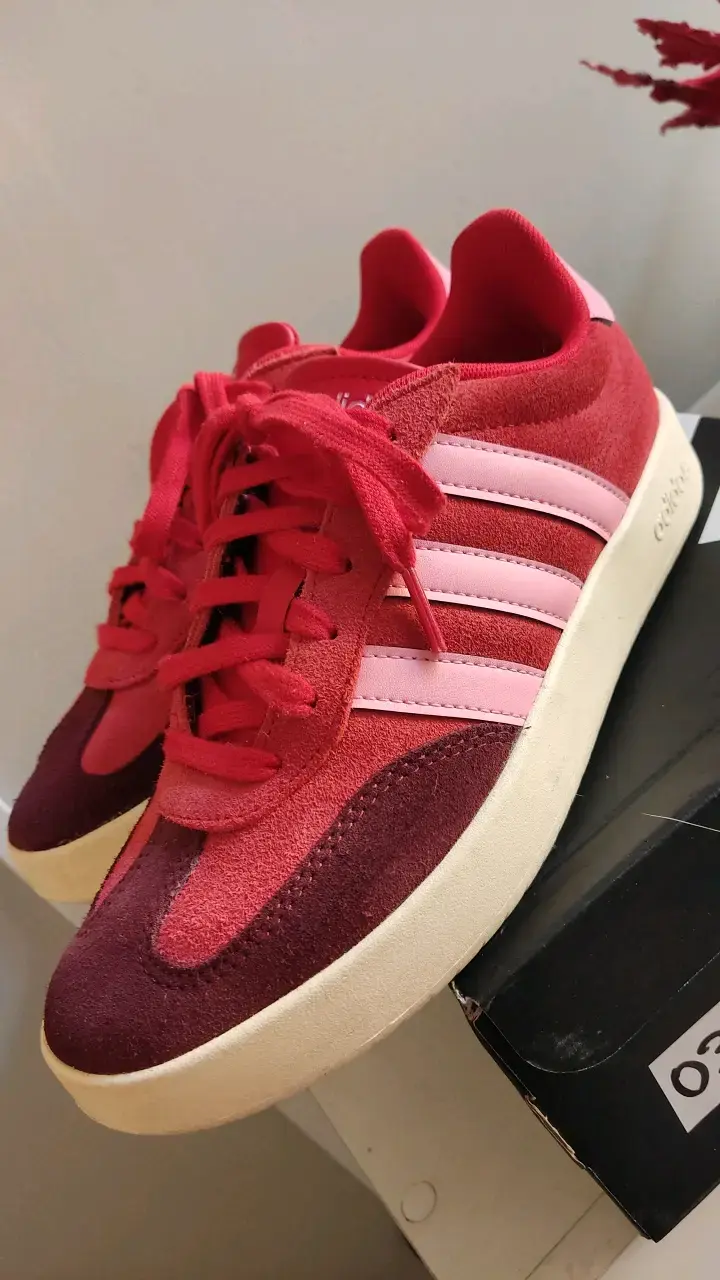 Zapatillas deportivas rojas Adidas Barreda - 4