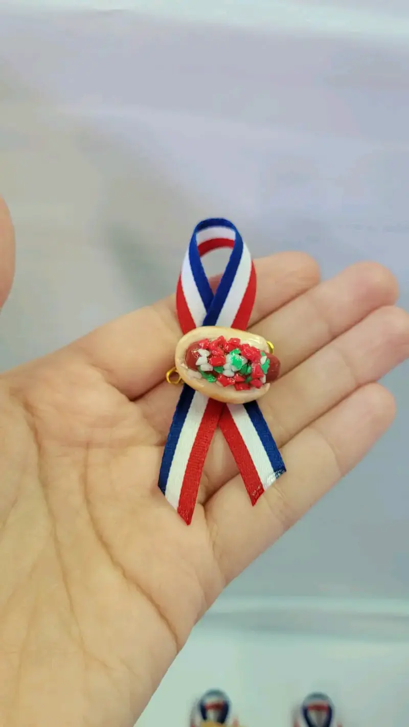 Cintas de Fiestas Patrias con Adornos Artesanales - 3