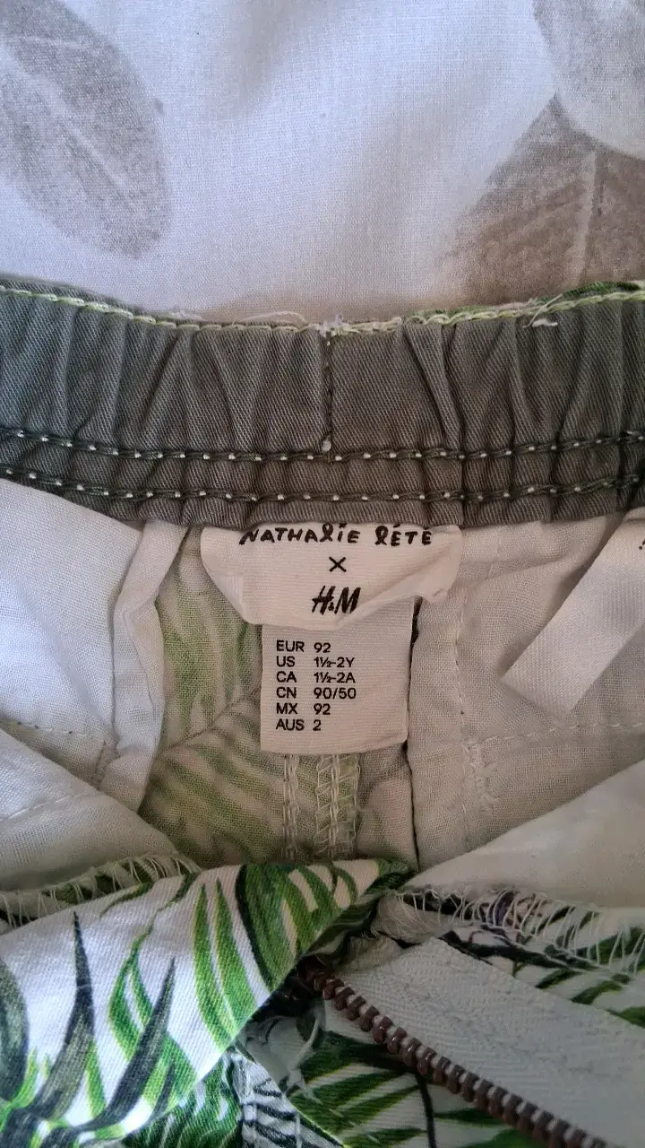 Shorts de niño estampado tropical H&M - 2