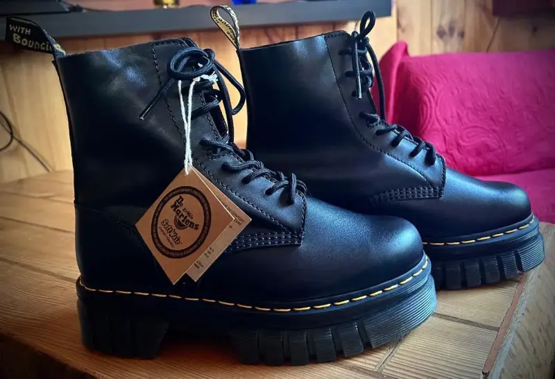 Dr. Martens con plataforma - talla 41 - 3