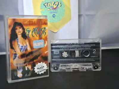 Cassette Thalía En Éxtasis Vintage - miniatura 1