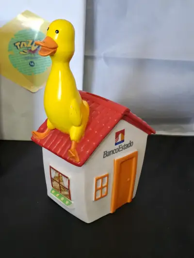 Alcancía BancoEstado con pato decorativo - miniatura 1