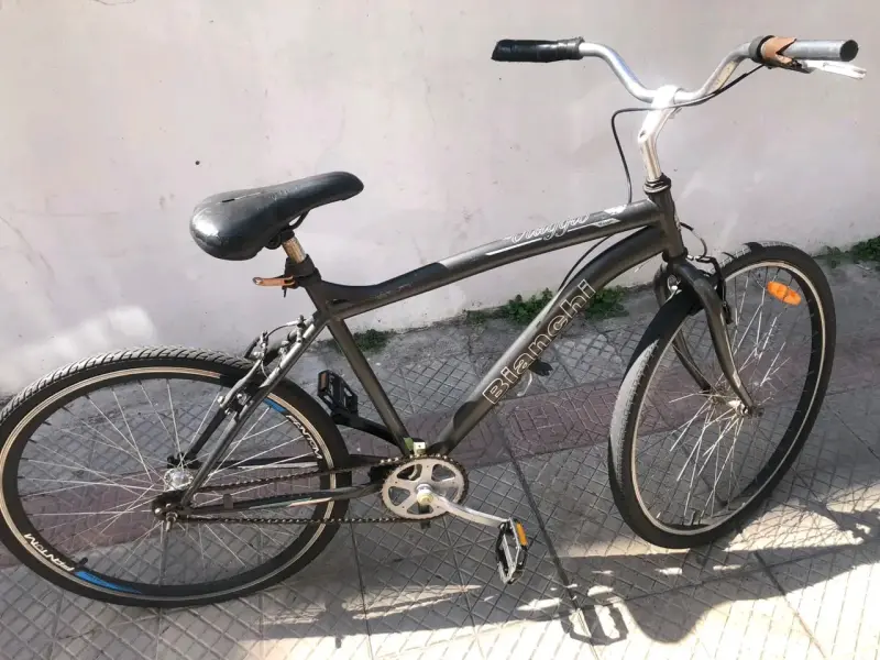 Bicicleta Bianchi de Paseo Negra para reparar - 4